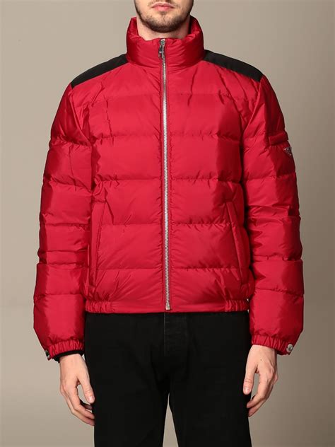 prada jacket mens red|men's prada jacket sale.